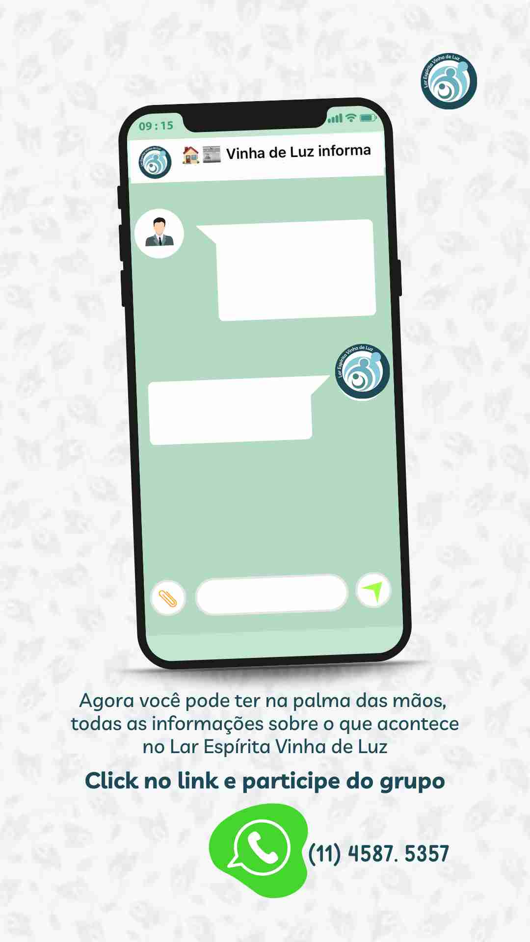Whatsapp Vinha de Luz Informa