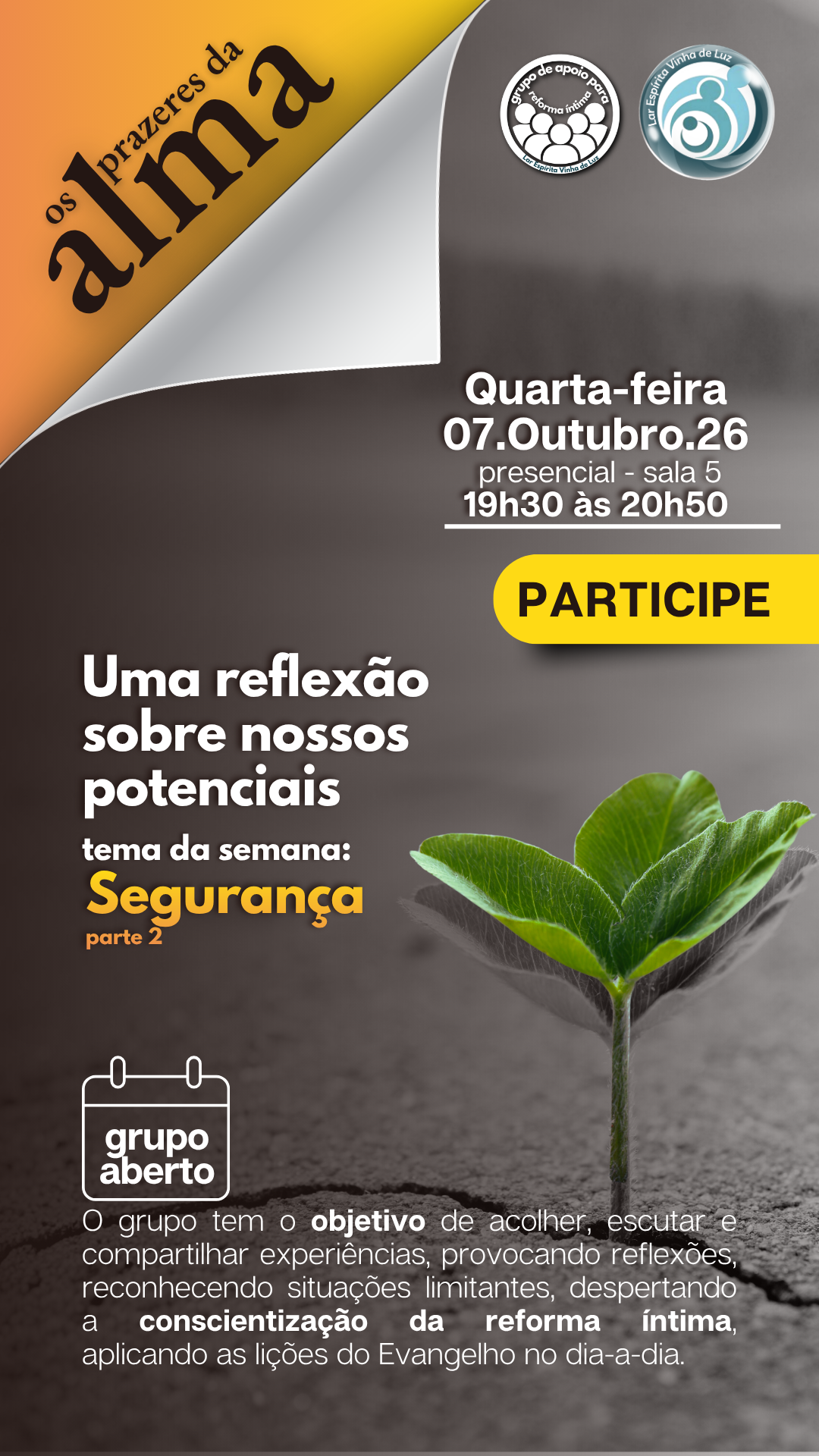 GAE Grupo de Apoio Espiritual
