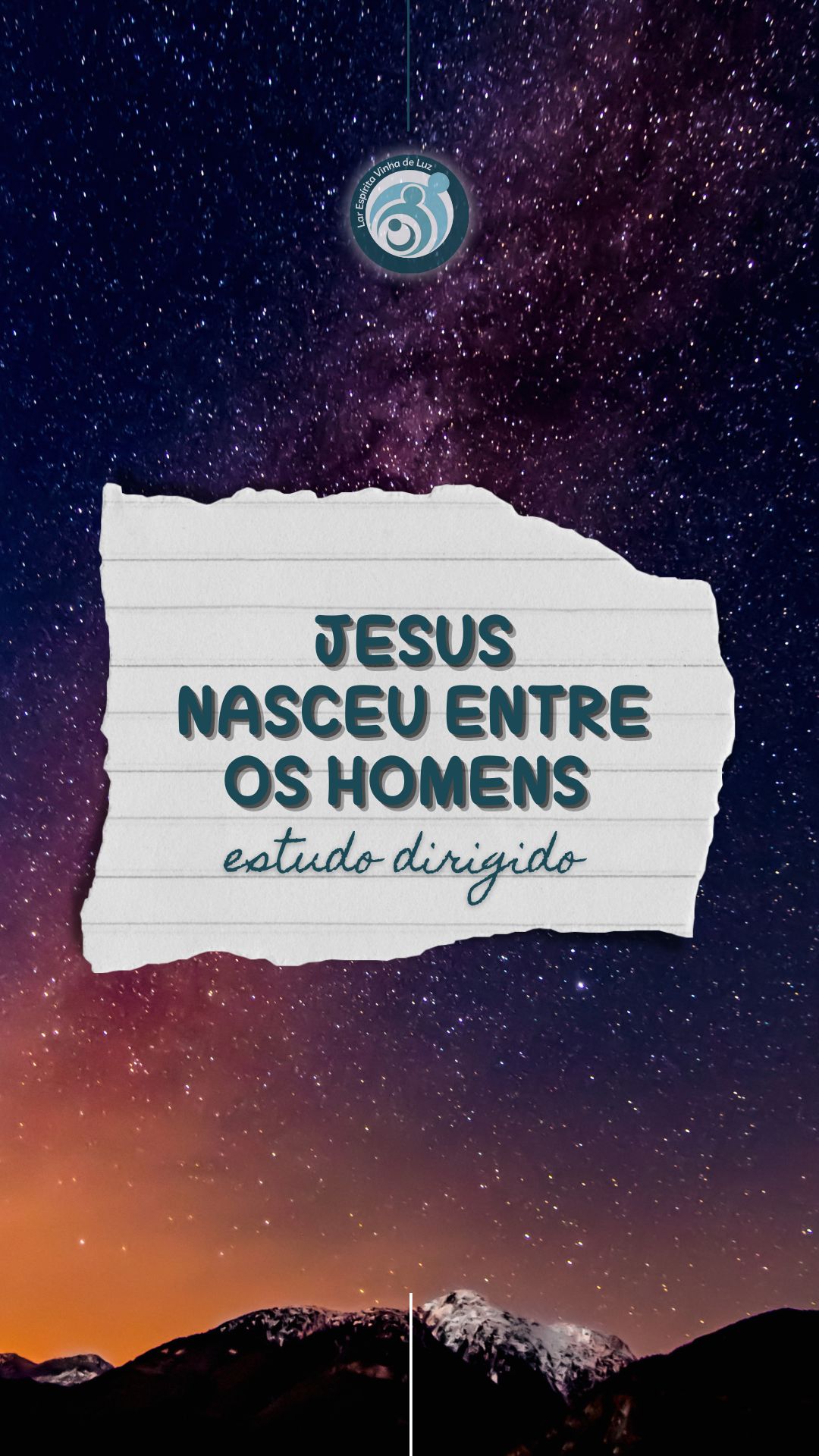 Jesus nasceu entre os homens