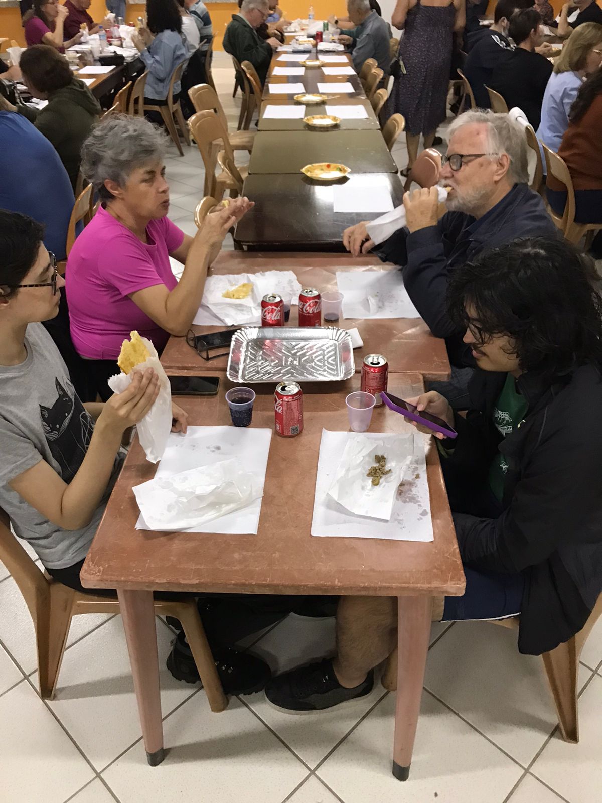 Famílias reunidas