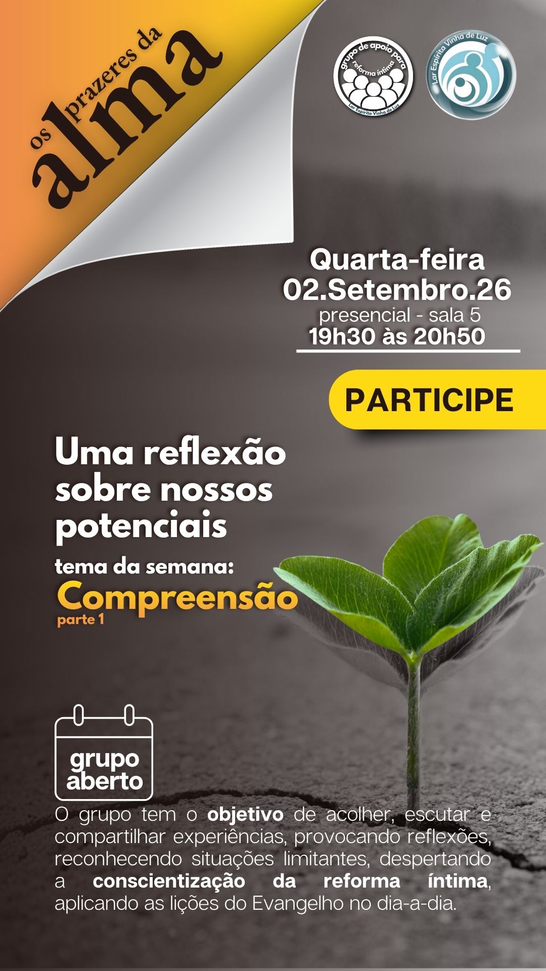 GAE Grupo de Apoio Espiritual