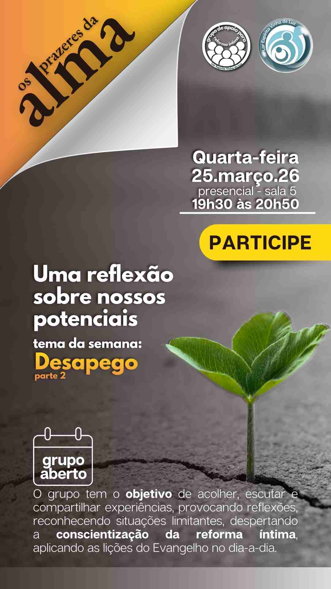 GAE Grupo de Apoio Espiritual