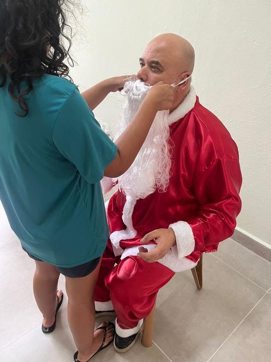 making of do Papai Noel